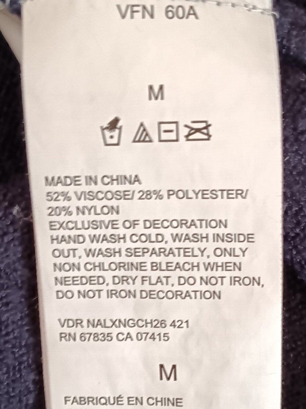 Nautica Cardigan Sweater, size M - Picture 5 of 6